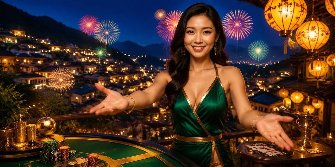 Người chơi cá cược thể thao tại Hội An giữa khung cảnh đèn lồng